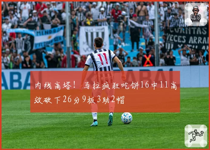 内线高塔！马拉疯狂吃饼16中11高效砍下26分9板3助2帽